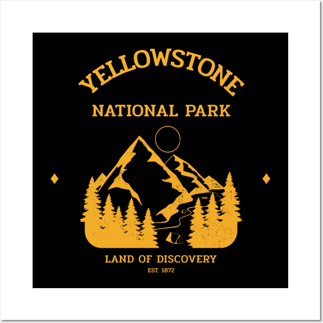 Yellowstone National Park Wall Art by StudioStyleCo